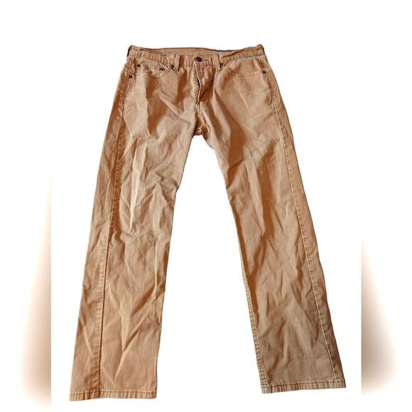 🛍️LEVIS KHAKI COLORED 505 33X30 - Picture 1 of 4
